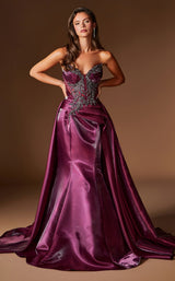 2 of 4 Ladivine CDS568 Plum-Noir