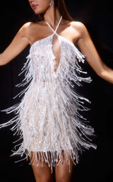 5 of 6 Ladivine CDS574 Off-White/Nude