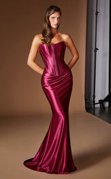 1 of 6 Ladivine CH2602 Burgundy