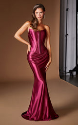 2 of 6 Ladivine CH2602 Burgundy