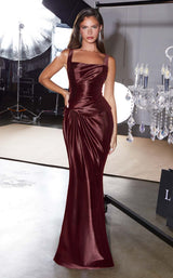1 of 5 Ladivine CH2604 Deep-Burgundy