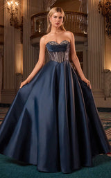 4 of 4 Ladivine CK2405 Navy
