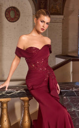 4 of 6 Ladivine CM387 Burgundy
