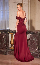 5 of 6 Ladivine CM387 Burgundy