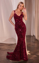 4 of 4 LaDivine CR381 Burgundy