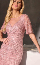 2 of 4 Ladivine CR887 Dusty Rose