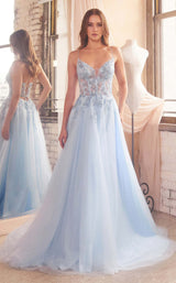 1 of 2 LaDivine D553 Light Blue