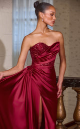 5 of 14 Ladivine J887 Burgundy