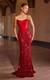 6 of 8 Ladivine J892 Red