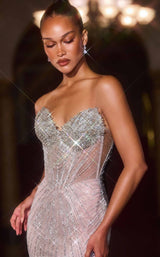 7 of 7 Ladivine J903 Silver/Nude
