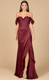 2 of 4 Lara 28916 Burgundy