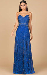 1 of 4 Lara 29033 Blue Ombre