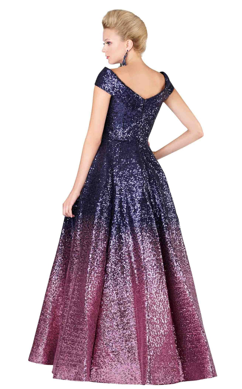 MNM Couture M0009 Navy-Fuchsia