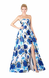 1 of 4 MNM Couture M0033 White/Blue