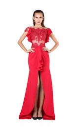 1 of 4 MNM Couture M0034 Red