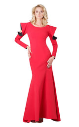 1 of 4 MNM Couture M0037 Red