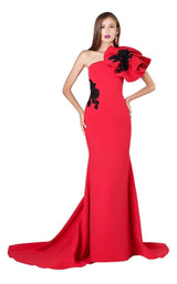4 of 8 MNM Couture M0042 Red