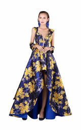 1 of 4 MNM Couture M0061 Black-Yellow