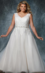 1 of 2 Sydneys Closet MB1909 Ivory-Pearl