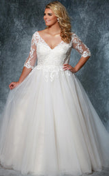 1 of 2 Sydneys Closet MB1922 Ivory/Ivory