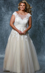 1 of 2 Sydneys Closet MB1931 Ivory/Champagne