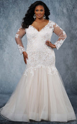 1 of 7 Sydneys Closet MB2026 Ivory/Champagne