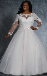 1 of 4 Sydneys Closet MB2107 Ivory/Ivory