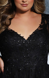 6 of 8 Sydneys Closet MB2118 Black/Black