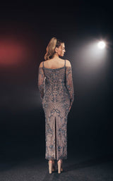 2 of 2 Chic and Holland MD110088 Gunmetal-Nude