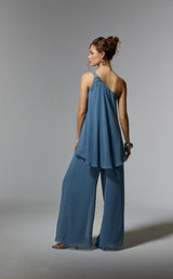 6 of 6 MGNY 72912 Jumpsuit Slate