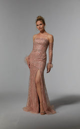 1 of 3 MGNY 72934 Dusty Rose