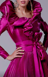 4 of 7 MNM Couture 2696 Fuchsia