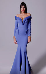 1 of 3 MNM Couture 2711 Periwinkle