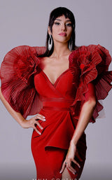 8 of 9 MNM Couture 2712 Red