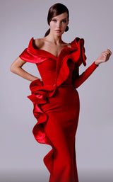 4 of 10 MNM Couture 2714 Red