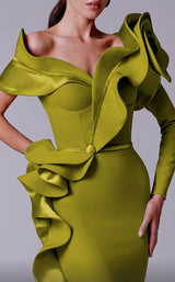 8 of 10 MNM Couture 2714 Pistachio