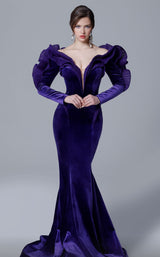 1 of 8 MNM Couture 2716 Purple