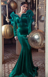 2 of 8 MNM Couture 2716 Green