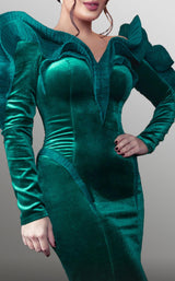 4 of 8 MNM Couture 2716 Green