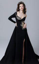 1 of 6 MNM Couture 2719 Black