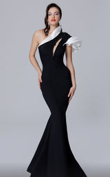 1 of 4 MNM Couture 2736 Black/White