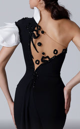 3 of 4 MNM Couture 2736 Black/White