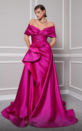 1 of 9 MNM Couture 2747A Fuchsia