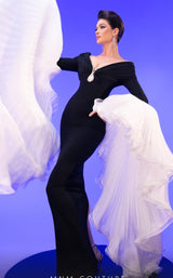 3 of 7 MNM Couture 2781A Black/White