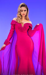 3 of 6 MNM Couture 2793 Fuchsia