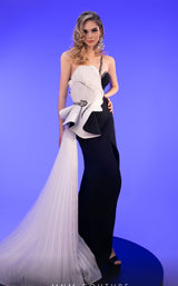 1 of 3 MNM Couture 2796 Black/White