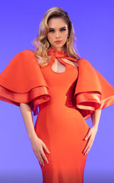 3 of 5 MNM Couture 2798 Orange