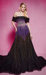 1 of 5 MNM Couture B1009 Purple