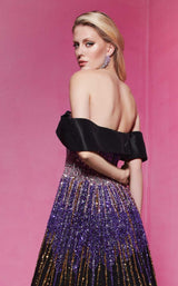 4 of 5 MNM Couture B1009 Purple