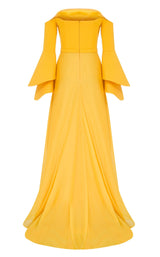 23 of 24 MNM Couture B1103 Yellow